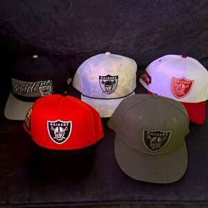 New Era Raider Hat Lot